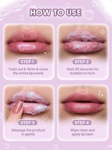 SHEGLAM [2 piezas] Conjunto de preparación brillante para labios y rostro - Blanco - Ver 3