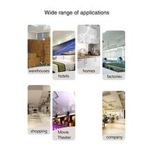 Detector, Battery Photoelectric Detector with Test Button and Low Battery Signal, Small Alarm for Home, Bedroom; Compatible - Weiss - Übersicht 4
