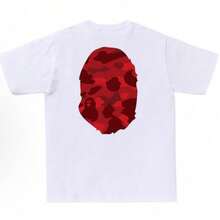 Klassisches Herren-T-Shirt mit Affenkopf-Camouflage-Muster – Premium-Baumwolle, verschiedene Farben – Unisex für Damen - Stil6 - Übersicht 2
