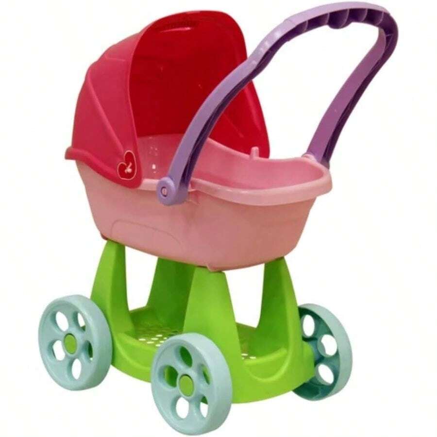 Prinsel 4016, Carriolita Mommy Baby Boys, Rosa (Pink), 1 Unidad Paquete De - Multicolor - Ver 1
