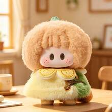 Miniso YOYO Flower Fluffy Series Vinyl Plush Blind Box, Soft Plush Outer Layer With Vinyl Inner Body, Lovely Floral Character Doll, Desktop & Bag Hanging Decor, Collectible Toy For IP Fans (1 PC Random Delivery) - Multicolor - View 1