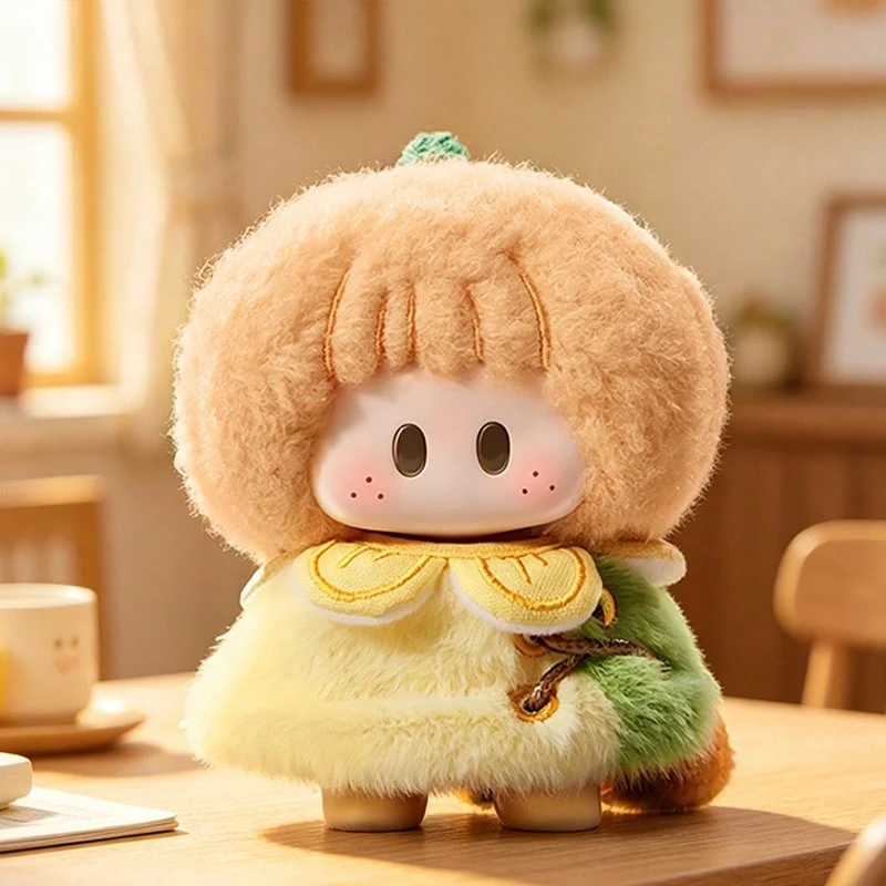 Miniso YOYO Flower Fluffy Series Vinyl Plush Blind Box, Soft Plush Outer Layer With Vinyl Inner Body, Lovely Floral Character Doll, Desktop & Bag Hanging Decor, Collectible Toy For IP Fans (1 PC Random Delivery) - Multicolor - View 1