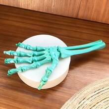 1pc-2026 New 3D Printed Skeleton Hand Prank Toy Jointed Movable Halloween Wolf Claw Halloween Gift Perfect Gift-Fun Gift-Birthday Gift-Holiday Gift-Gift - Multicolor - View 16