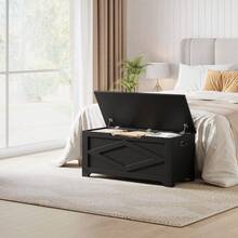 Storage Benches - Black - View 3
