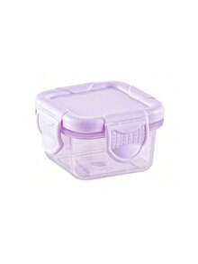 Juego de contenedores pequeños para almacenamiento de alimentos, cajas de almuerzo, cajas selladas para refrigerador, cajas de almacenamiento rectangulares de plástico selladas, contenedores pequeños de alimentos, frascos de especias multifuncionales, material de plástico de 2 oz con tapas - Multicolor - Ver 12