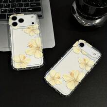 Pleiomea 花卉圖案印花手機殼「You Are Stronger Than You Think」正向金句美學殼，相容 iPhone 與 Android 機型，防水防摔防刮 - 彩色 - 查看 3