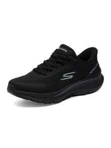 Skechers Men's Running Shoes GO RUN CONSISTENT 2.0 Lightweight Breathable Mesh Casual Training Running Shoes 220880WW-BLK - Black - View 8
