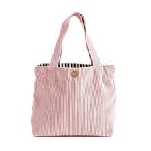 1pc Personalized Pink Custom Name Corduroy Backpack, Blue Cute Student School Bag, Embroidered Outdoor Bag, Back To School Birthday Gift, Suitable For Girls And Boys - Multicolor - View 14