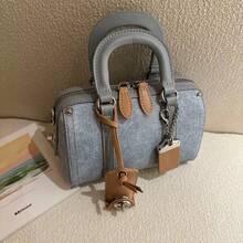 Tas Bantal Wanita 2026 Baru Serbaguna untuk Kantor, Perjalanan Sehari-hari, Tas Bahu, Tas Selempang - Baby Blue - View 3