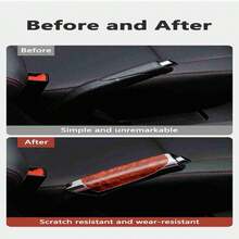 1pc Car Hand Brake Cover Handbrake Grips Protection Carbon Fiber For Kia Rio Ceed Sportage Cerato Soul Sorento Picanto Optima - A - View 6