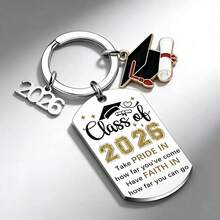 2026 Graduation Gift For Him, 2026 Graduate Keychain, College University High School Graduation Souvenir Gift For Mother, Father, Graduate And Teacher, Style And Color Randomly Distributed - Multicolor - View 4