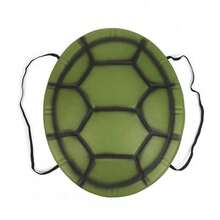 1 pieza Accesorio de disfraz para fiesta de Halloween Caparazón de tortuga EVA Accesorio de cosplay Caparazón de tortuga falso - Multicolor - Ver 11