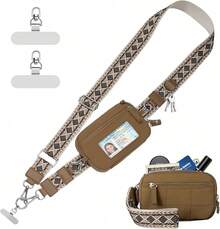 Women Wallet & Check Holder - Brown - View 1