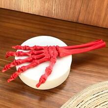 1pc-2026 New 3D Printed Skeleton Hand Prank Toy Jointed Movable Halloween Wolf Claw Halloween Gift Perfect Gift-Fun Gift-Birthday Gift-Holiday Gift-Gift - Multicolor - View 15