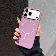 DECOPHONE Sleek Magnetic Phone Case Compatible With Apple 17 Pro Max/17 Pro/17 Air/17, 16 Pro Max/16 Pro/16 Plus/16, 15 Pro Max/15 Pro/15 Plus/15, 14 Series, And 13 Series – Full-Body Shockproof, Lens Protection, Premium Design - Purple - View 3