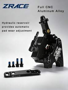 ZRACE BR-005 Cable-Actuated Hydraulic Disc Brake Black Enlarged Piston For Road Cyclo-Cross CX Bike - Black - View 3