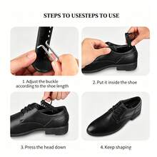 1 Pair Multi-Function Adjustable Shoe Stretcher, Unisex Leather Shoe Expander, Anti-Chafing Shoe Shaper, Home Use Shoe Stretching Tool - Multicolor - View 4