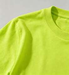 Women T-Shirts - 青檸色 - 查看 5