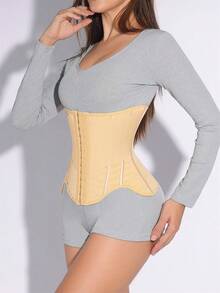MISTHIN Women Body Shaper Corset Cincher Waist Trainer Tummy Control Gym Fitness Sports Slimming - Multicolor - View 9