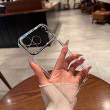 Funda suave transparente de alta transparencia, anti-amarilleo y anti-huellas compatible con iPhone 15 14 13, funda transparente minimalista compatible con iPhone 16 Pro Max 17 Pro Max 12 Mini 11 XS Max XR 7 8 Plus SE2022 - transparente - Ver 11