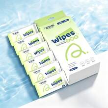 Portable Travel Pure Water Wet Wipes, Mini Cleaning Wet Wipes. - Multicolor - View 6