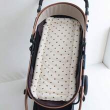 1pc Soft Comfortable Thickened Cartoon Print Baby Stroller Seat Cushion Pad, Stroller Accessory - As Shown - View 10