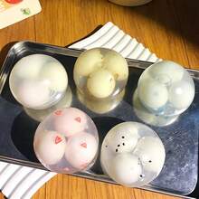 Best-Selling Crispy Ball Squeeze Toy, Malleable Stress Relief Ball, -Like Coconut Oil Squishy Ball, Soft Finger Toy, Girls Toy, Holiday Gift - Multicolor - View 5
