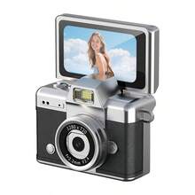 Vintage Roller Flip Screen Portable Camera, High Definition CCD Digital Camera With Lanyard, Suitable For Students And On-The-Go Photo/Video Recording, 200mAH - View 15