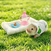 Realistic 12cm Reborn Pet Silicone Pig, Simulation Animal Model Toy Washable Companion Pigs Birthday Gifts - White - View 2