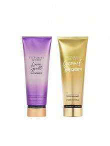 Victoria's Secret [Bundle] Love Spell Shimmer Body Lotion 236 Ml + Coconut Passion Body Lotion 236 Ml - Love Spell Shimmer+Coconut Passion - View 1