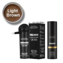 Adglamful 30g Large Capacity Nozzle Hair Fiber Powder With 120ml Styling Lock Spray 2-In-1 Set, Natural Scalp Fit For Thick Hair Volume, Matching Styling Water Strong Hold Anti-Sweat Anti-Fly Powder, Quick Hair Filling And Styling Portable Combo Set - Hair Styling Kit - View 12