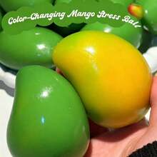 Tachimi 1 buah Mainan Squishy Renyah Rasa Mangga untuk Hiburan Sehari-hari di Dalam Ruangan, Bundel Squishy Lambat Mengembang, Mainan Gelisah Universal yang Sangat Populer, Pilihan Reguler, Mainan Anak untuk Aktivitas di Rumah, Dikirim Secara Acak - MultiWarna - View 2