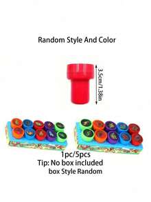 3/12/24/36/50pcs Self-Inking Dog Stamps, Small Colorful Stamp Set, Teacher Supplies, Party Favors, Suitable For Classroom, Party And Educational Activities - Multicolor - View 7