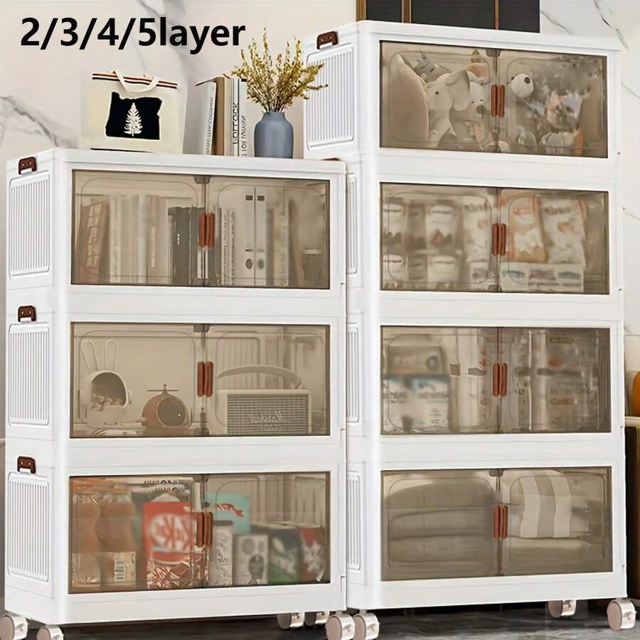 Bathroom Storage Set - White - View 1