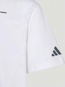 Adidas Kaos Lengan Pendek Tanpa Kerah Rajut FAV CO GFX Pria TLD7461 - Blue and White - View 6