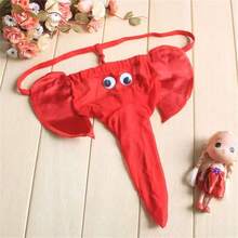 Tanga para hombres, diseño especial, calzoncillos tipo tanga para hombres - Rojo - Ver 4