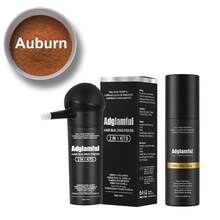 Adglamful 30g Large Capacity Nozzle Hair Fiber Powder With 120ml Styling Lock Spray 2-In-1 Set, Natural Scalp Fit For Thick Hair Volume, Matching Styling Water Strong Hold Anti-Sweat Anti-Fly Powder, Quick Hair Filling And Styling Portable Combo Set - Hair Styling Kit - View 11