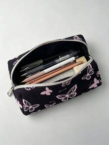 Pencil Case Multifunction Student Pencil Cases Portable Big Pen Bag Case Storage Box Pen Case , Back To School Gift - Multicolor - View 3
