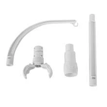 Sonajero colgante para cuna de bebé, soporte giratorio con clip para cama, juguete colgante para cochecito, accesorio para cuna. - BLANCO - Ver 7
