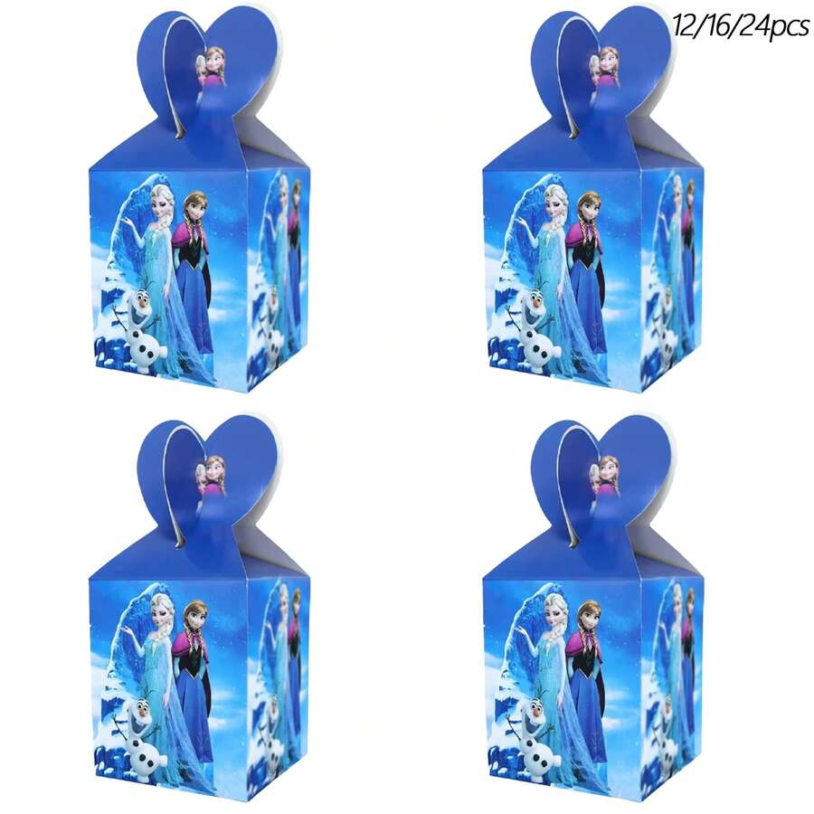 Hasbro 12/16/24入公主主題糖果盒 公主零食盒 禮品甜點盒 公主生日派對用品 公主派對裝飾 - 卡通 - 查看 1