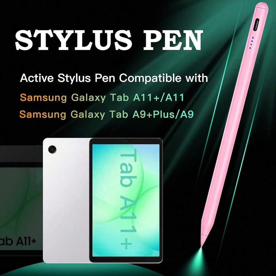 FCV Stylus Pen Android For Galaxy Tab A11+/A11/A9/A9Plus/A8/A8plus/A7/A7lite Tablet S Pencil Touchscreens Stylists Pen-Pink - View 1