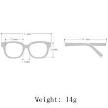 1 Stück Damen Mode Brille mit kleinem Rahmen, vielseitige Brille für den täglichen Gebrauch - Schwarz - Übersicht 6