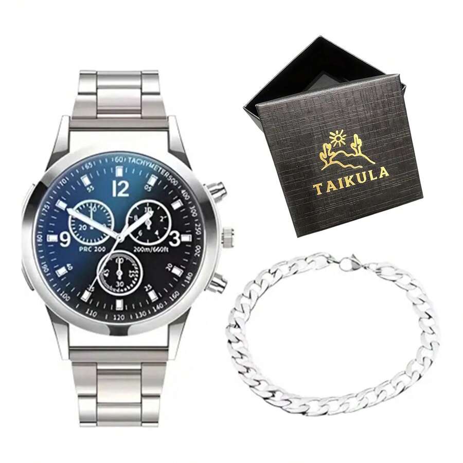 Men Watch Gifts - Silver - View 1