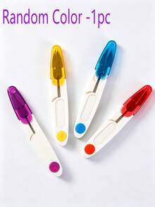 1/6 piezas Tijeras de costura multifuncionales portátiles de diseño minimalista mini, tijeras plegables para el hogar y estudiantes, tela de costura, suministros de manualidades, accesorios de costura, tijeras de cocina, tijeras de manualidades - Versión mejorada - Ver 15