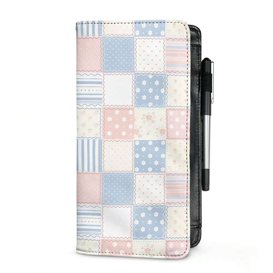 Cute Cat Print Server Book With Zipper Pocket Durable Leather Waitstaff Organizer And Receipt Holder For Waiters And Waitresses - CAT - View 1