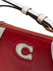 Coach Women's Nolita 19 Bag - 紅/白 - 查看 5