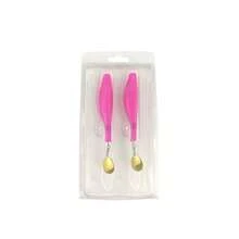 Spinner Blade Attached Soft Swimbaits, Ribbed Minnow Soft Lures With Rotating Metal Sequins, Glitter Multicolor Artificial Fishing Baits For Bass Pike Freshwater Saltwater Angling Tackle - Multicolor - View 12