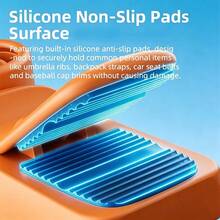 Portable Handheld Clip-On Fan 3-In-1, USB Rechargeable 3000mAh Battery, 5-Speed Wind, 180° Angle Adjustment, Cooling Fan For Travel And Office - 卡片夾式 - 查看 3