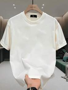 Cottagecore Back Print Women Tee, Watercolor Cherry Pink Bow Have A Good Day Soft Girly Loose White Shirt - White - View 2