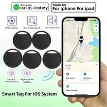 RSH 5pcs AirTag Smart Tags, "Find My" Luggage Tracker, Compatible With IPhone (IOS Only, Not Compatible With Android), Global Precise Anti-Loss Positioning Smart Tracker, Replaceable Battery, Privacy Protection, Suitable For Keys, Backpacks, Suitcases - Multicolor - View 13